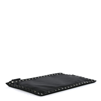 Valentino Garavani Nylon Rockstud Zip Pouch Black 4 of 6