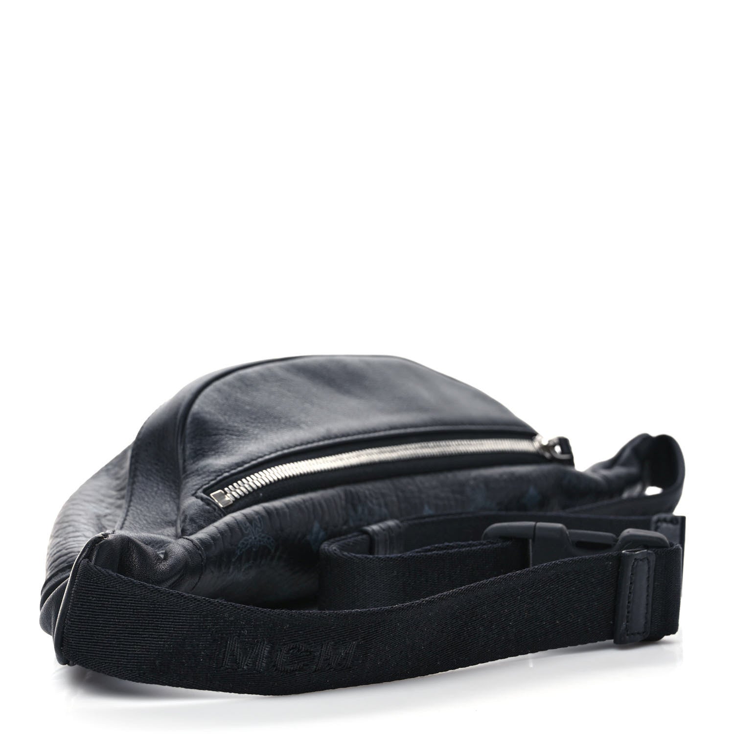 MCM Visetos Small Stark Belt Bag Black 3 of 9