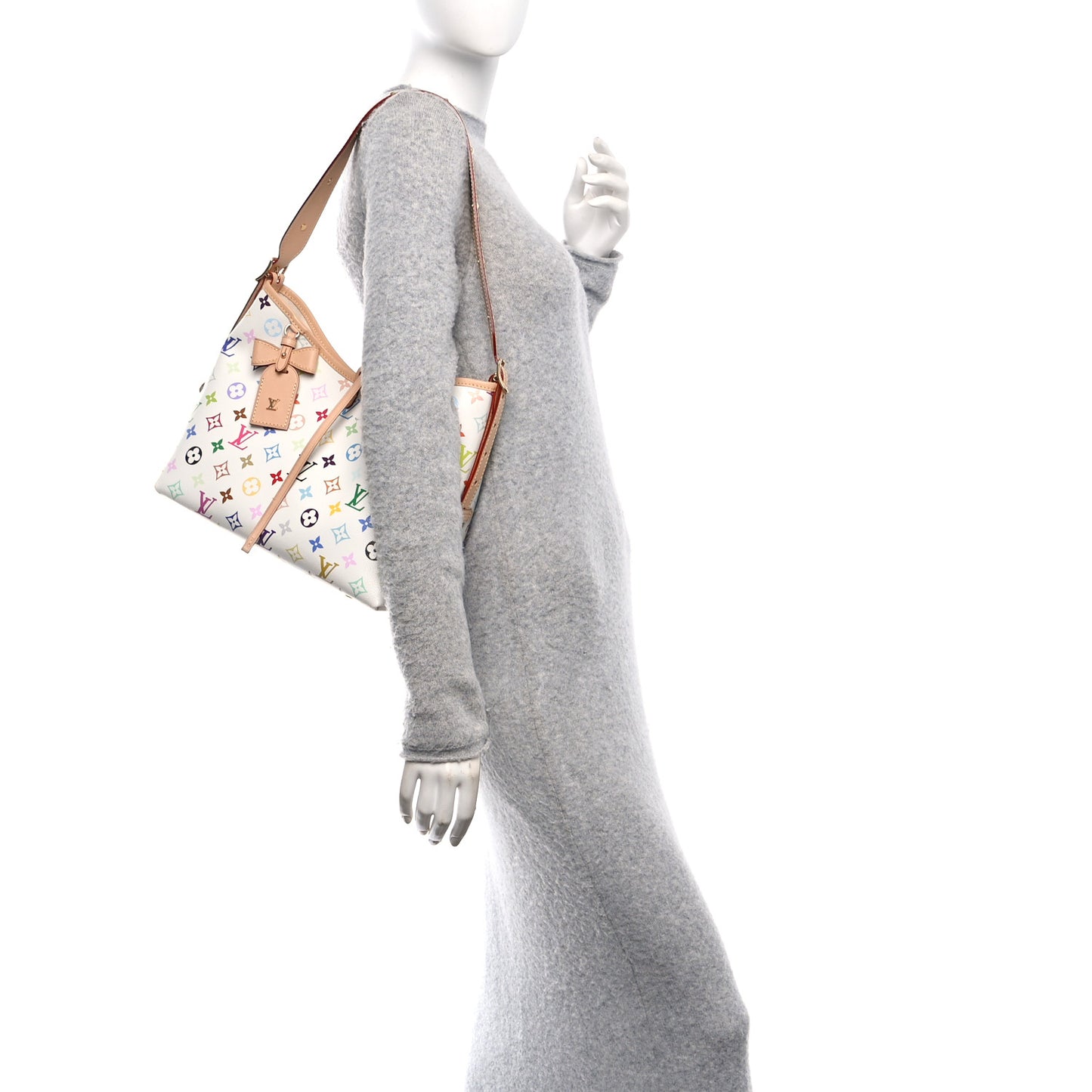 LV X TM Monogram Multicolor CarryAll PM White