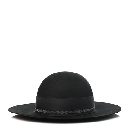 Hermes Felt Hat 57 Black 2 of 5