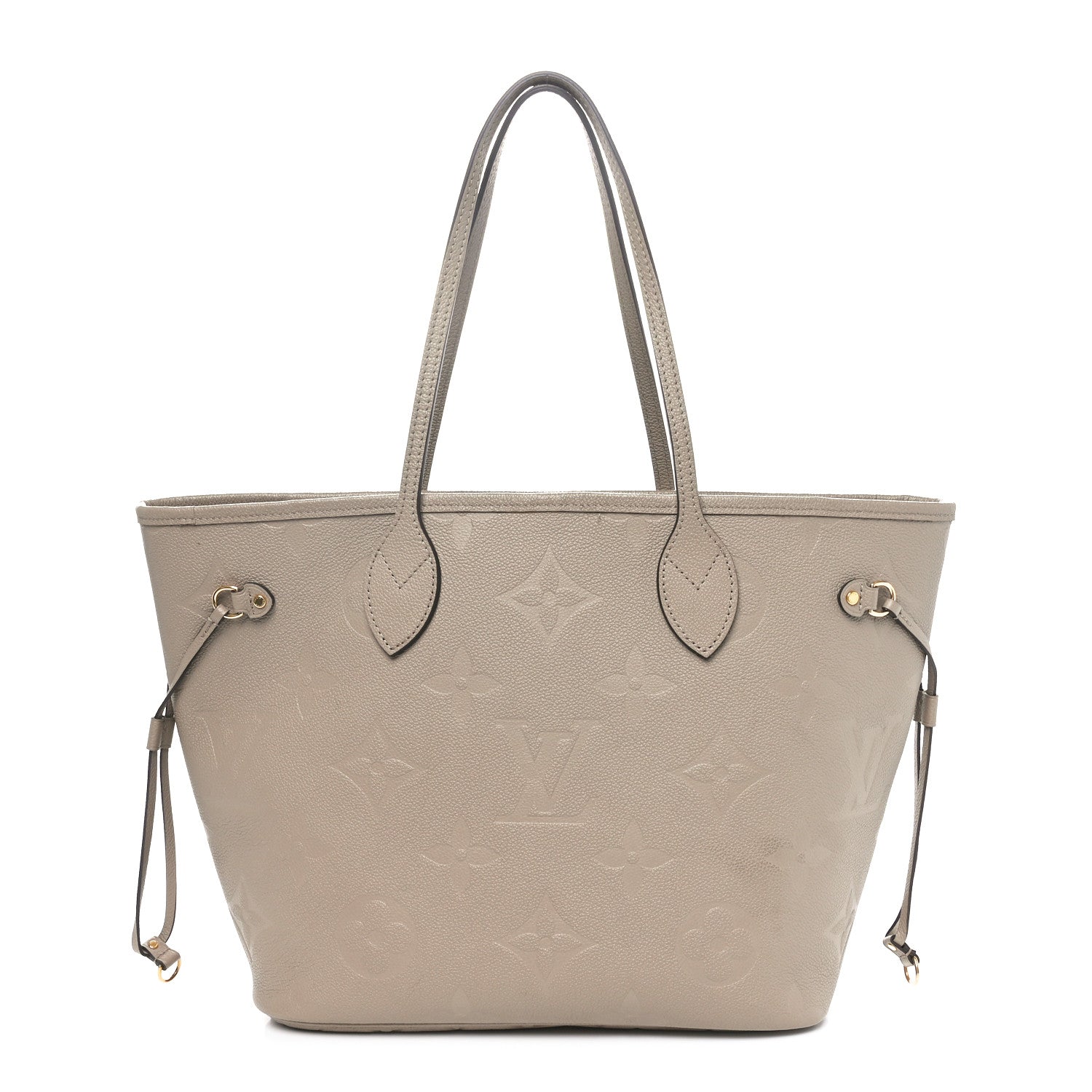 Louis Vuitton Empreinte Monogram Giant Neverfull MM Tourterelle 1 of 10