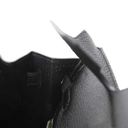 Hermes Togo Birkin 25 Black 9 of 11