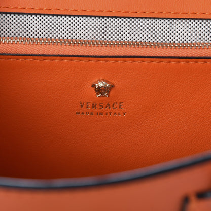 Versace Vitello Medium Palazzo Empire Bag Orange 7 of 8