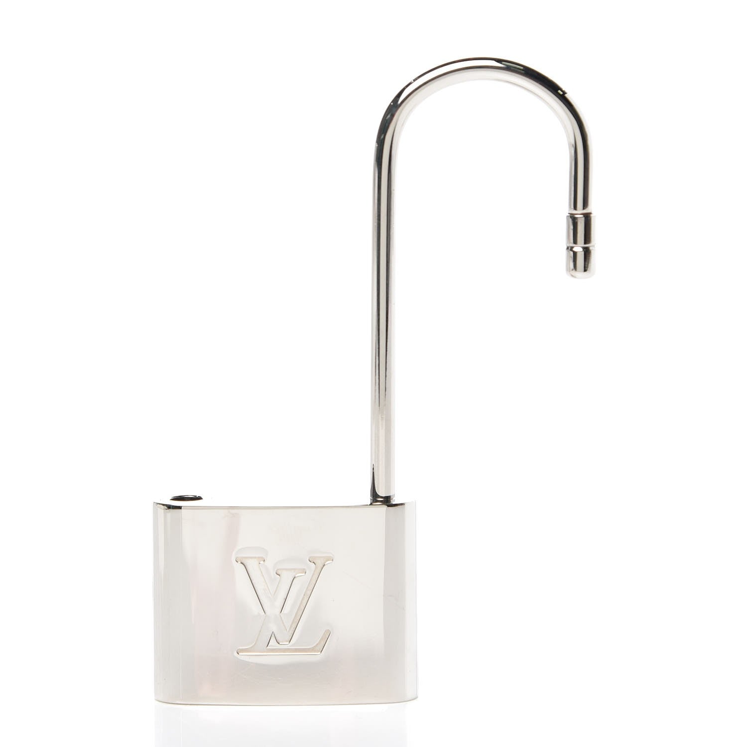 Louis Vuitton Lock Purse Hook Silver 3 of 4