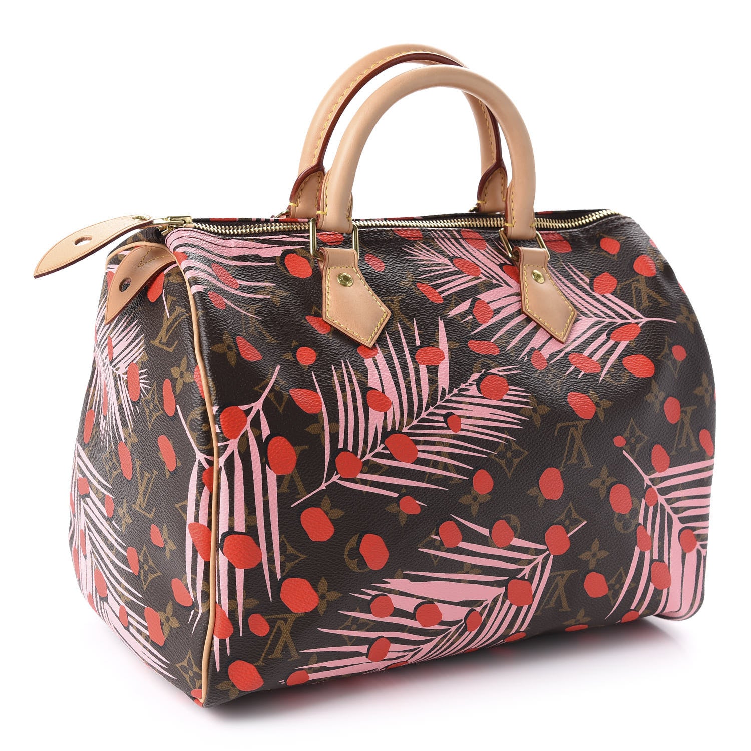 Louis Vuitton Monogram Jungle Dots Speedy 30 Sugar Pink Poppy 3 of 10