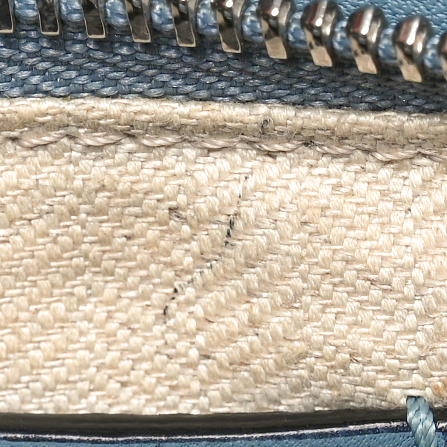 Calfskin Small Puzzle Bag Stone Blue