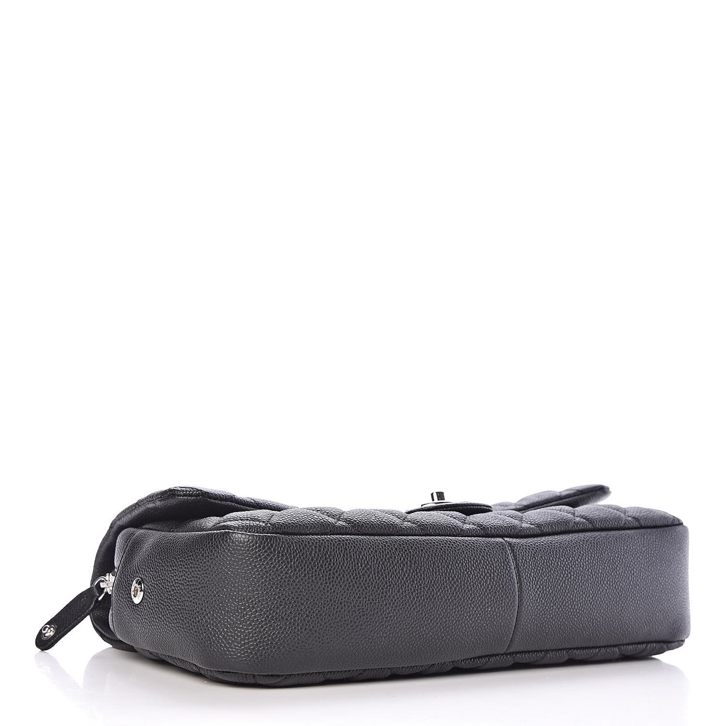 Caviar Quilted Jumbo Easy Flap Black