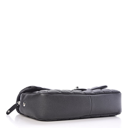 Chanel Caviar Quilted Jumbo Easy Flap Black 4 of 10