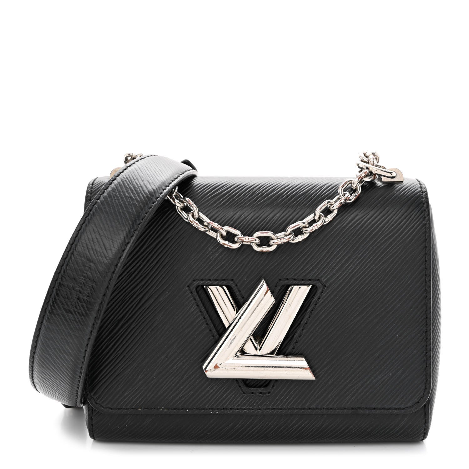 Louis Vuitton Epi Twist Shoulder Bag PM Black 1 of 14