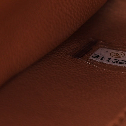 Chanel Caviar Quilted Small Coco Handle Flap Brown 7 of 9