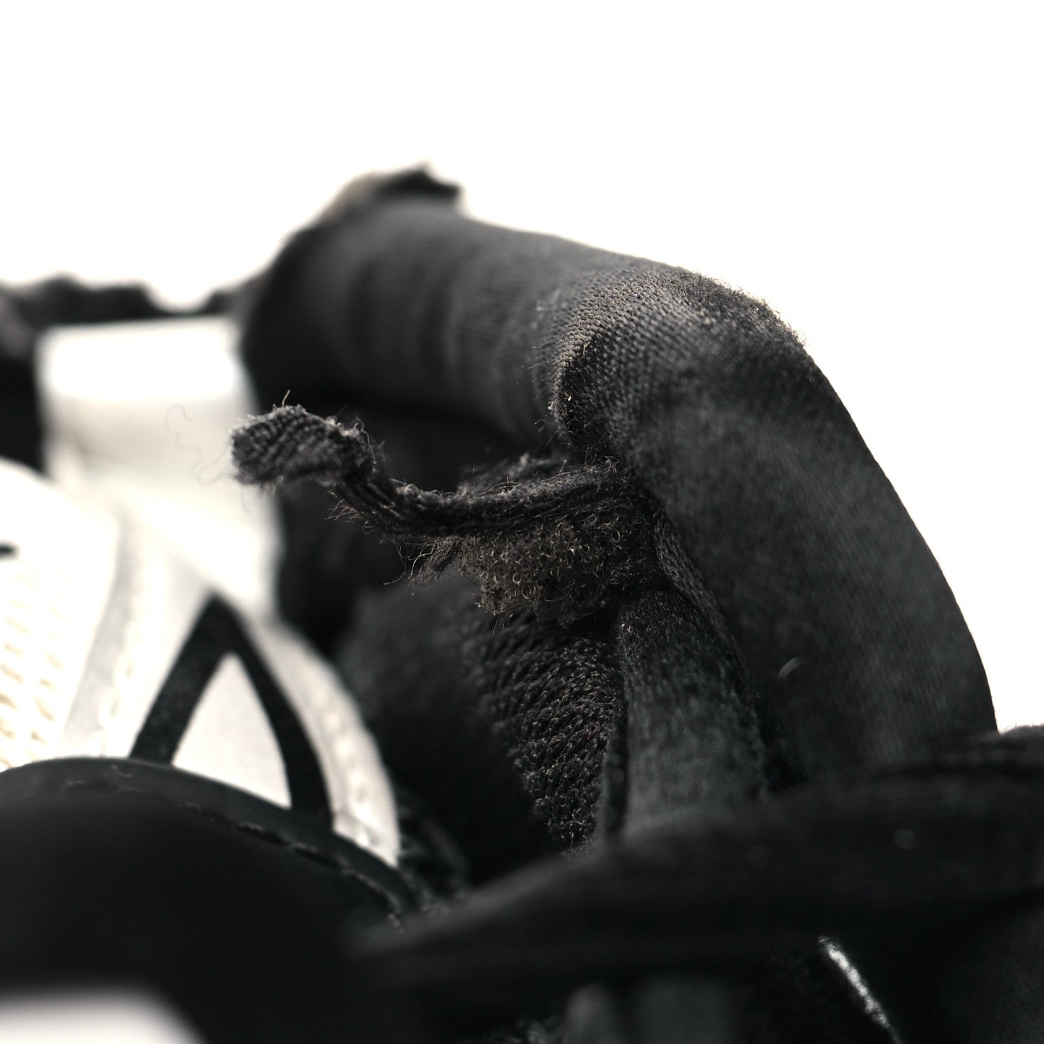 Balenciaga Mesh Rubber Bi-Color Womens Runner Sneakers 42 White Black 11 of 11