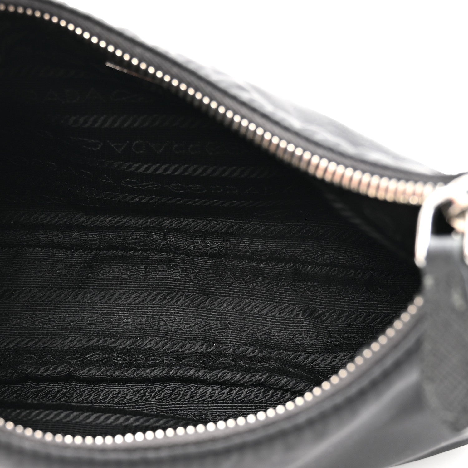 Prada Nylon Re-Edition 2005 Shoulder Bag Black 5 of 13