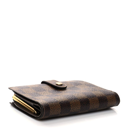 Louis Vuitton Damier Ebene French Purse Wallet 4 of 9