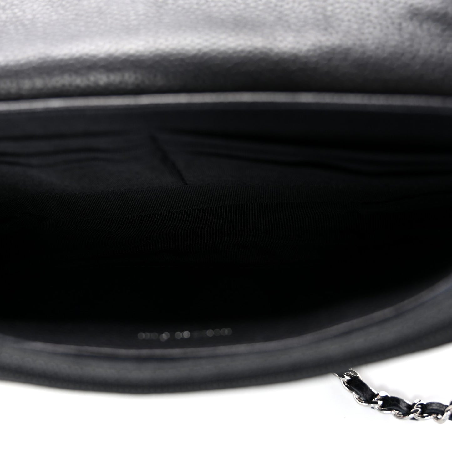 Caviar Half Moon Wallet On Chain WOC Black