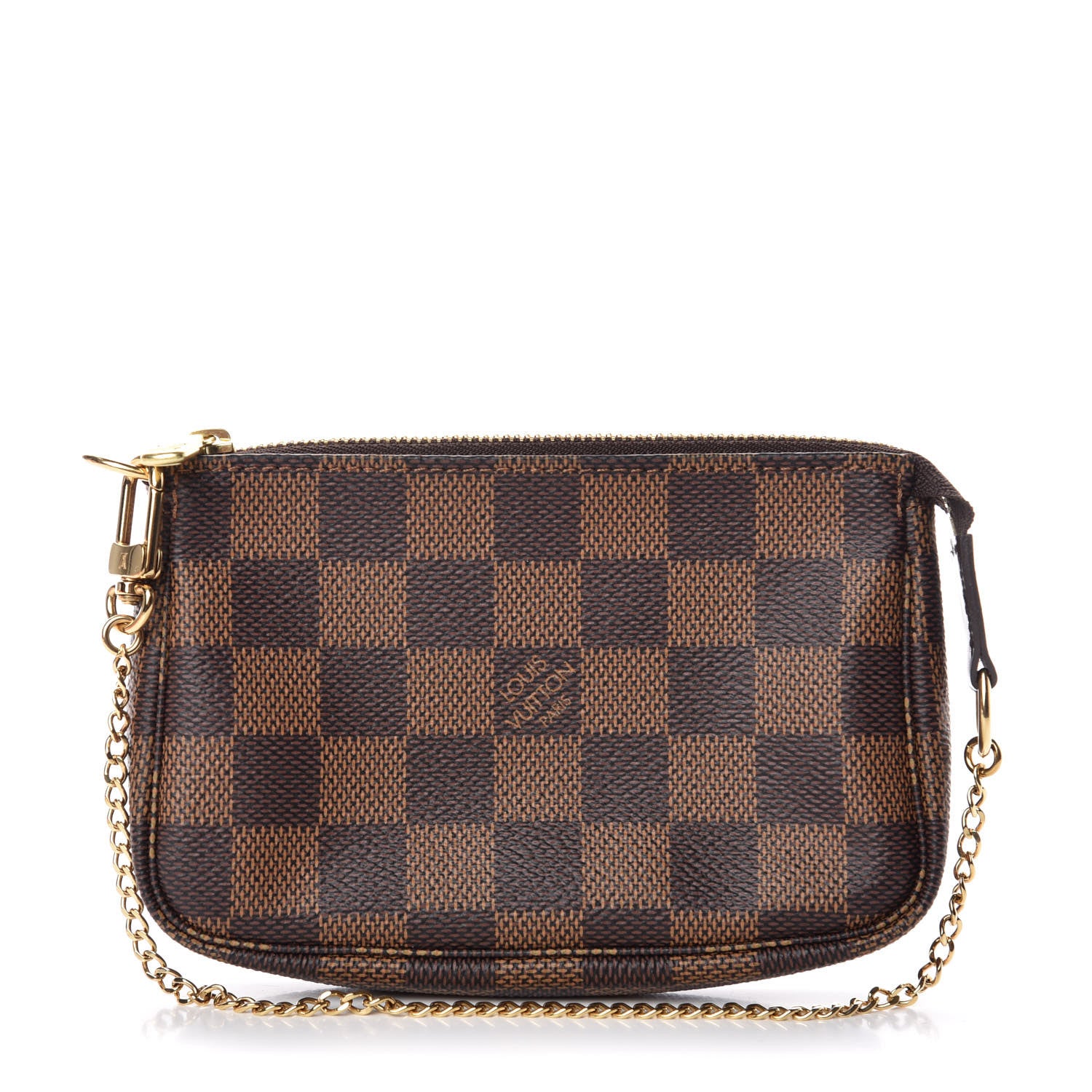 Louis Vuitton Damier Ebene Mini Pochette Accessories 1 of 9