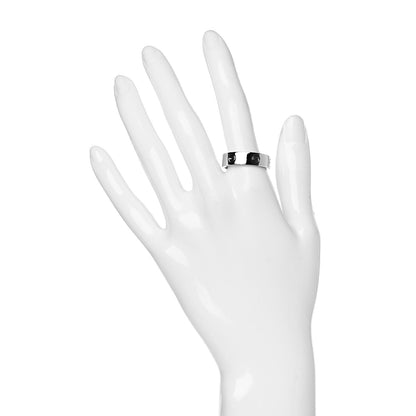 Cartier 18K White Gold 5.5mm LOVE Ring 61 9.5 2 of 4