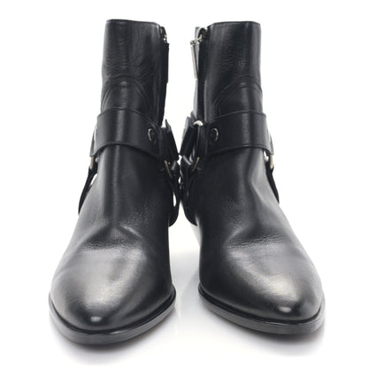 Saint Laurent Calfskin West Harness Boots 36 Black 2 of 8