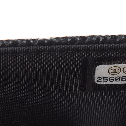 Chanel Caviar Quilted Golden Class Wallet On Chain WOC Black 8 of 11