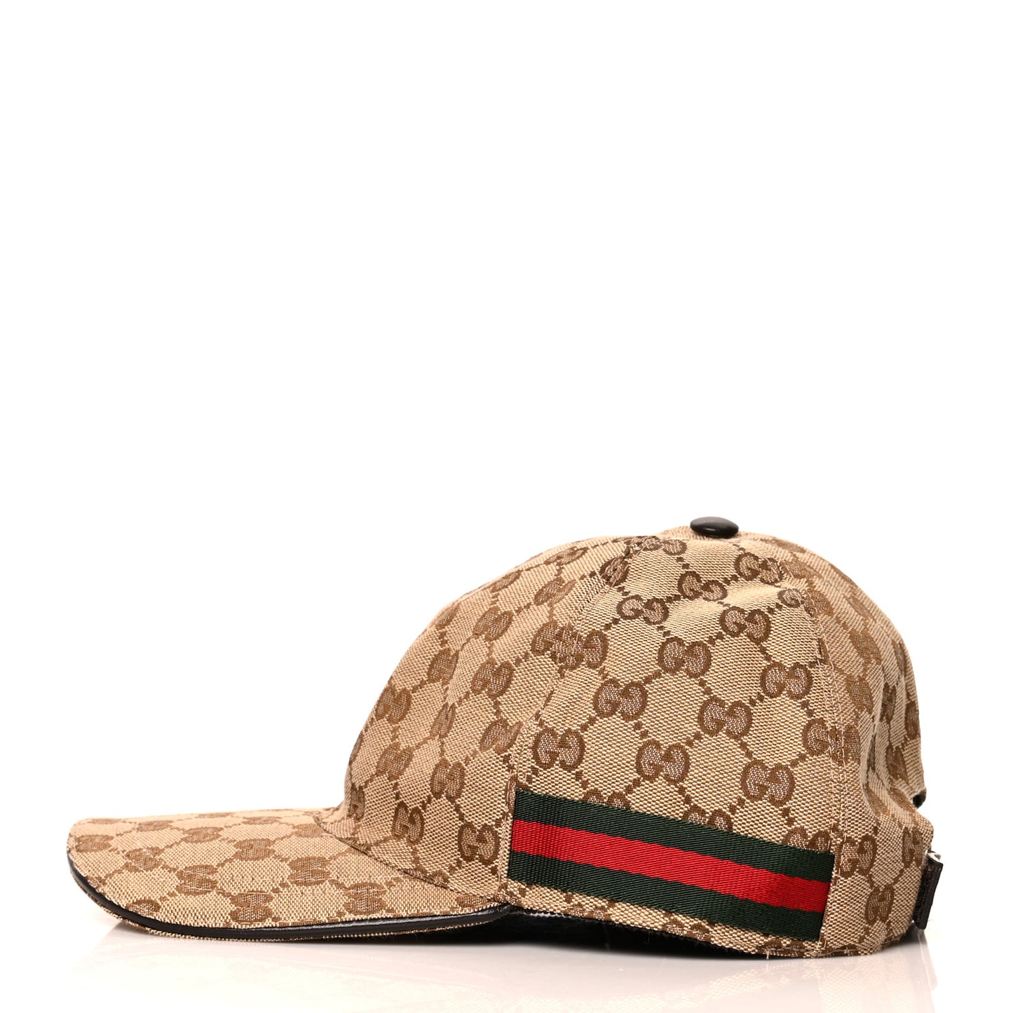 Monogram Web Baseball Hat M Beige Cocoa
