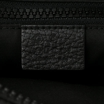 Gucci Nylon Monogram Mini Flat Messenger Bag Black 6 of 10