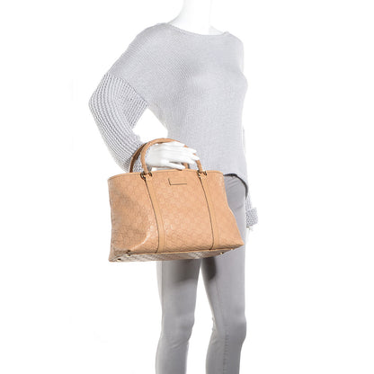 Gucci Guccissima Bamboo Joy Tote Tan 2 of 7
