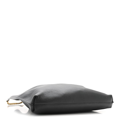 Saint Laurent Calfskin Medium Suzanne Hobo Black 5 of 12