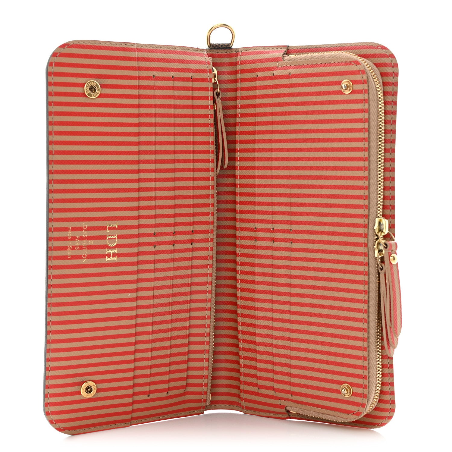 Louis Vuitton Damier Ebene Trunks and Locks Insolite Wallet 5 of 12