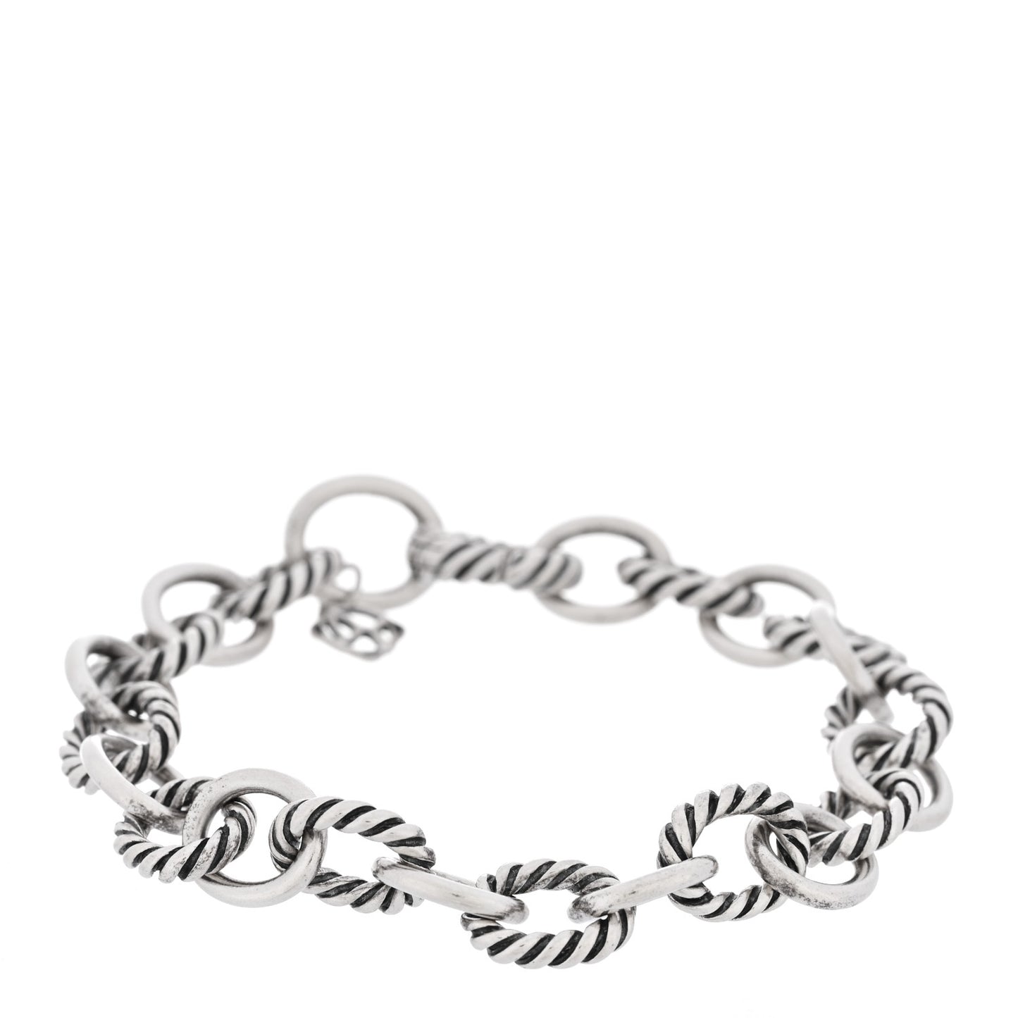 DAVID YURMAN Sterling Silver 10mm Medium Oval Link Bracelet