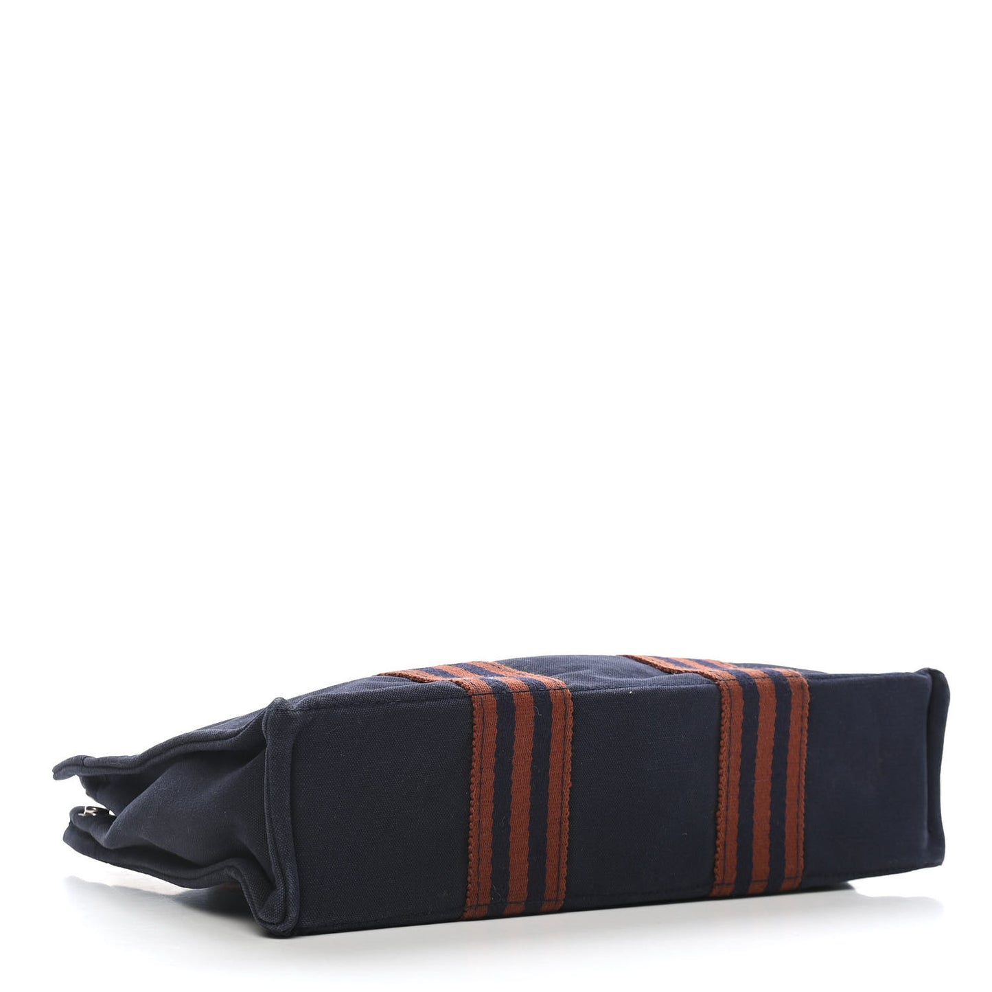 Canvas Tout Fourre PM Navy Brown