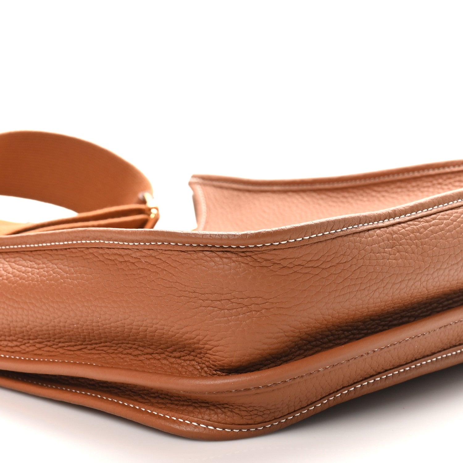 Hermes Taurillon Clemence Evelyne III PM Gold 9 of 11