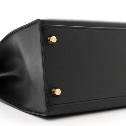 Hermes Tadelakt Kelly Sellier 32 Black 9 of 13