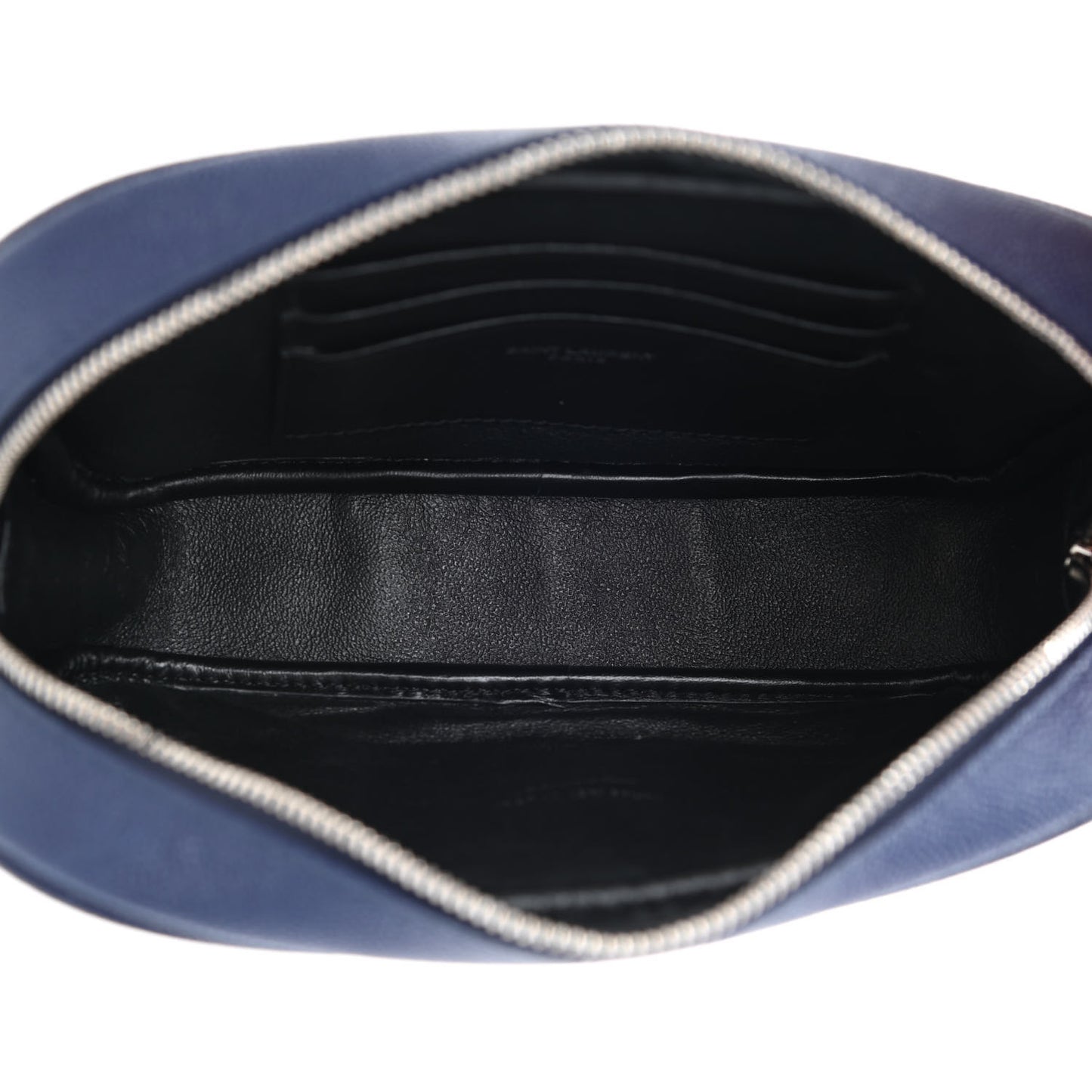 Grain De Poudre Matelasse Monogram Mini Lou Camera Bag Denim