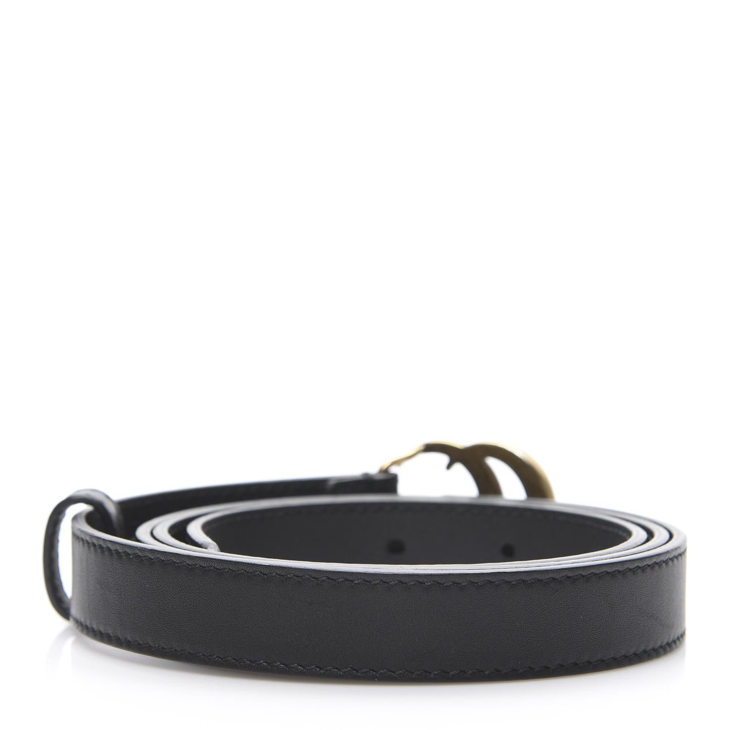 Calfskin Double G 20mm Belt 95 38 Black