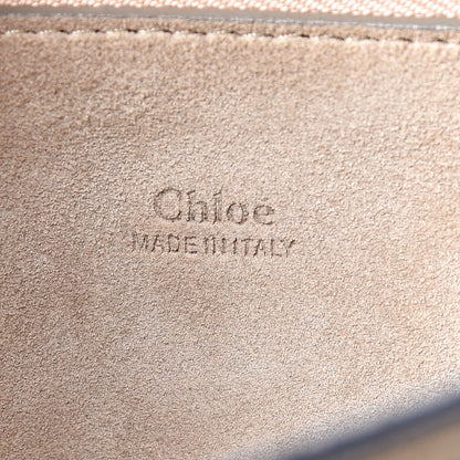 Chloe Suede Calfskin Medium Faye Shoulder Bag Dark Purple 6 of 17