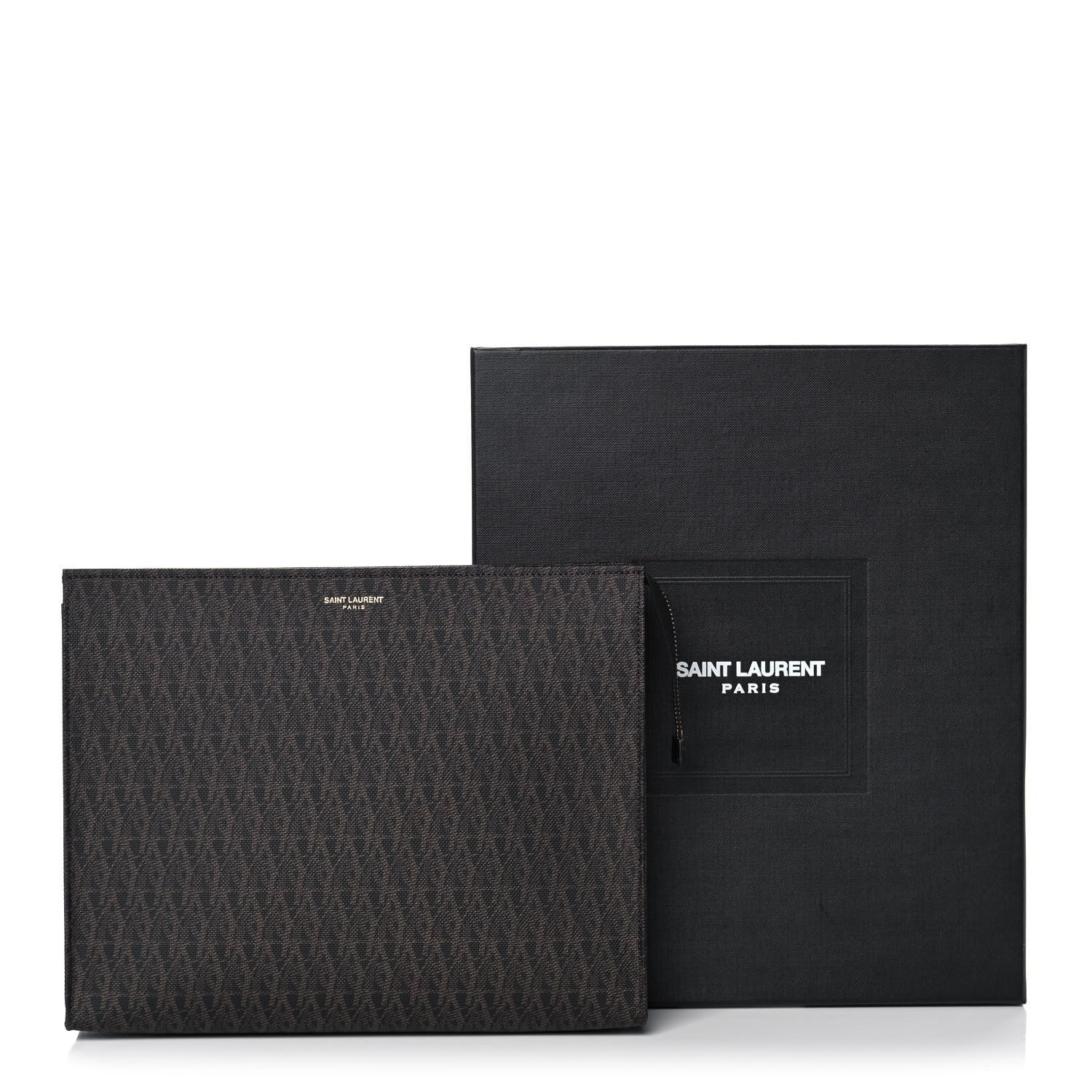 Saint Laurent Toile Classic Monogram Toiletry Bag 11 of 11