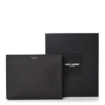 Saint Laurent Toile Classic Monogram Toiletry Bag 11 of 11