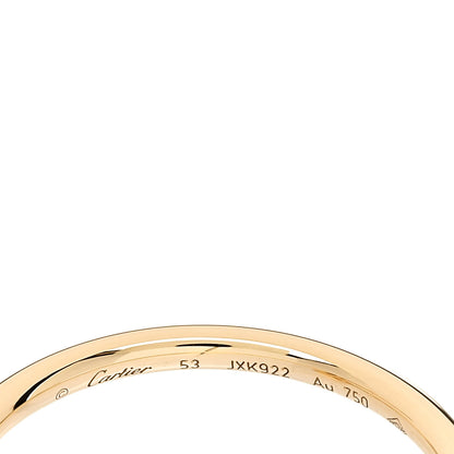 Cartier 18K Yellow Gold Small Juste Un Clou Ring 53 6.25 4 of 4