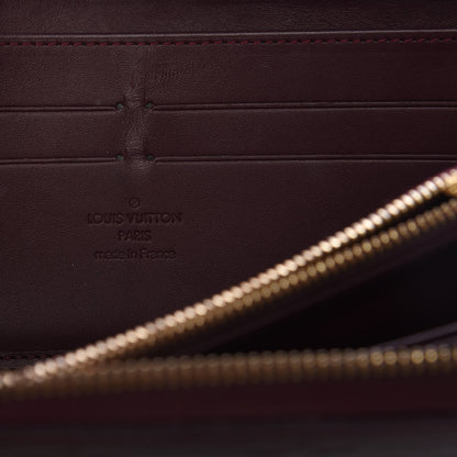 Louis Vuitton Vernis Zippy Wallet Rouge Fauviste 6 of 8
