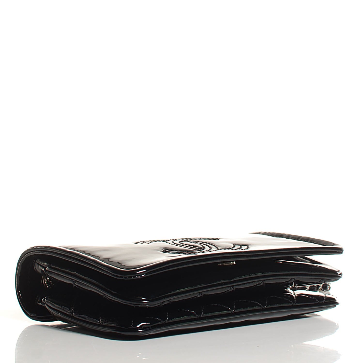 Chanel Vinyl Small Lipstick Flap Black 4 of 7