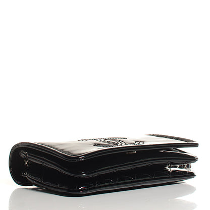 Chanel Vinyl Small Lipstick Flap Black 4 of 7