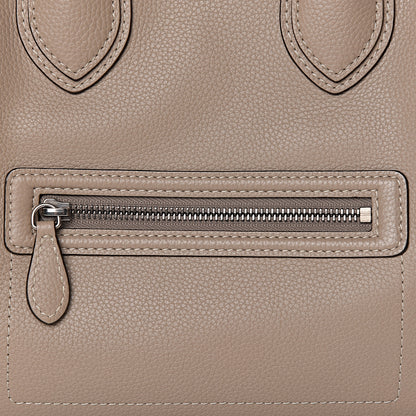Celine Drummed Calfskin Mini Luggage Dune 11 of 11