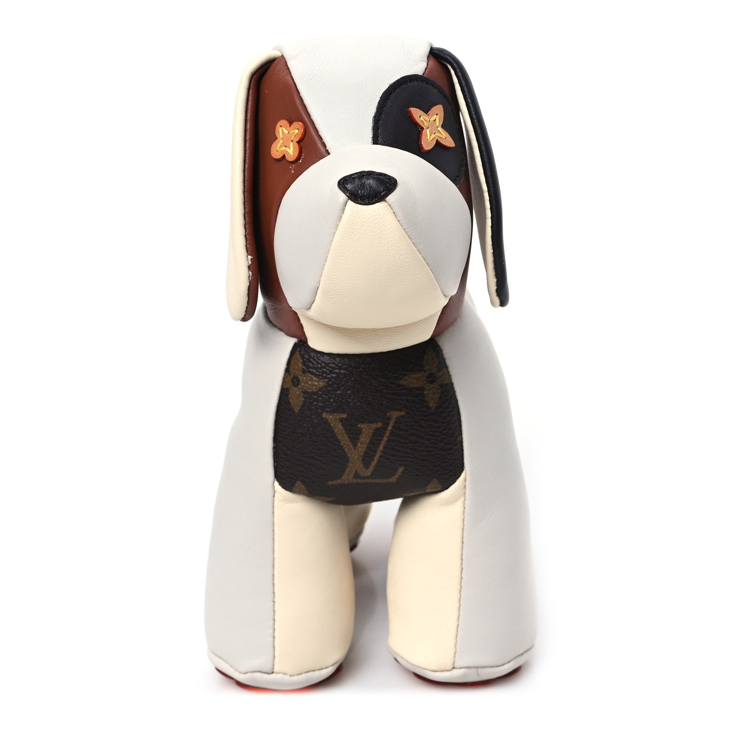 Calfskin Monogram Doudou Oscar Dog Beige