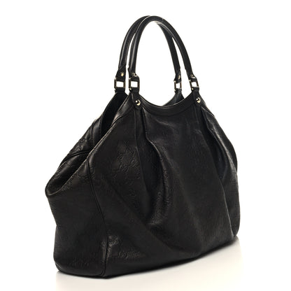 Gucci Guccissima Vitello Tender Large Sukey Tote Testa di Moro 3 of 12