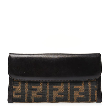 Fendi Zucca Continental Wallet Tobacco 1 of 12