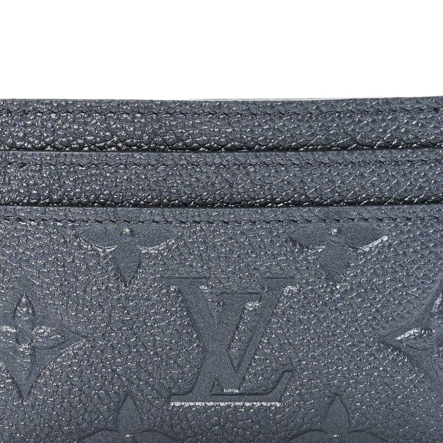 Empreinte Monogram LV Charms Card Holder Navy Blue