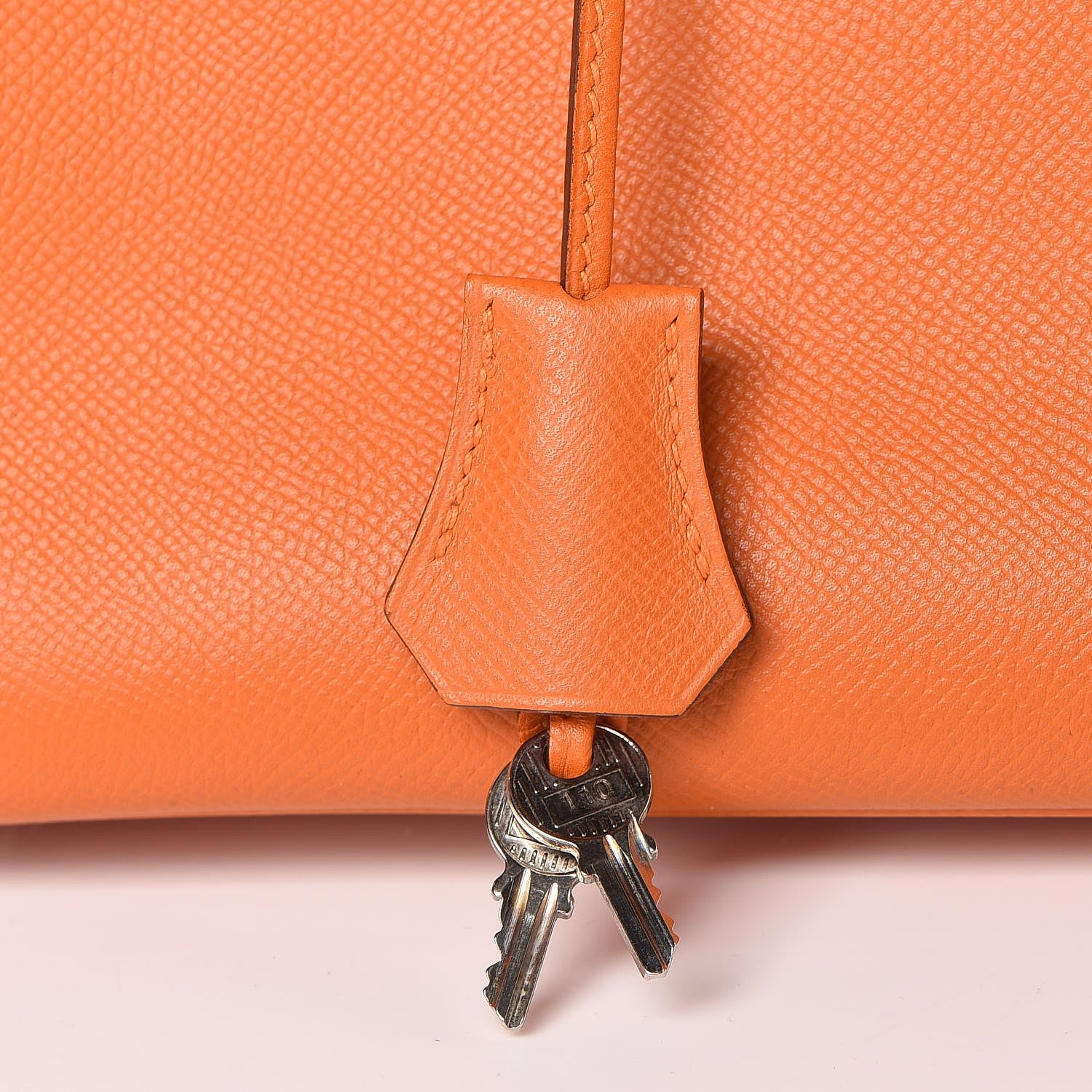 Hermes Epsom Birkin 35 Orange 17 of 41