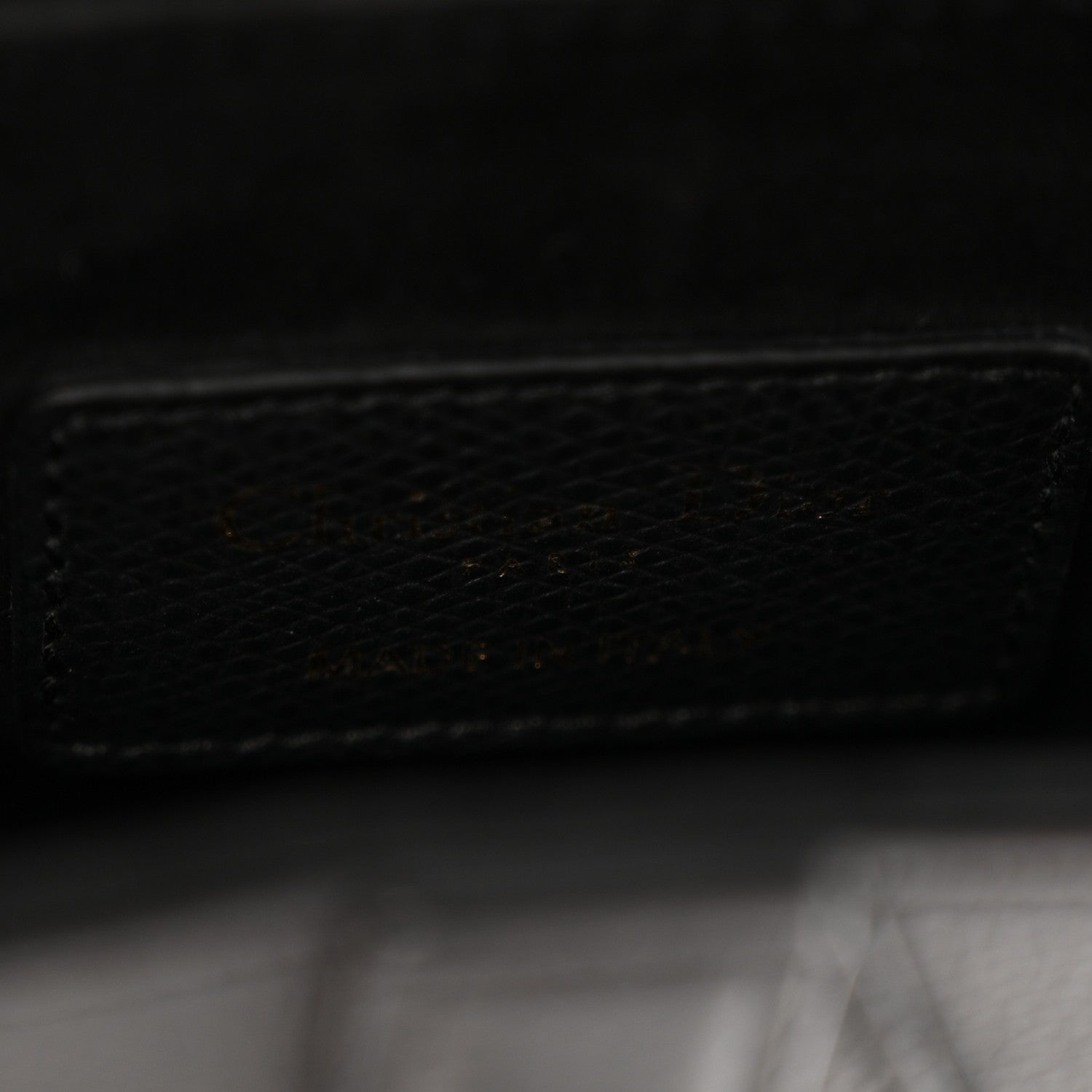 Christian Dior Grained Calfskin Mini Saddle Bag Black 6 of 11
