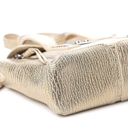 3.1 Phillip Lim 3.1 Textured Calfskin Mini Pashli Satchel Nude Platinum 7 of 10