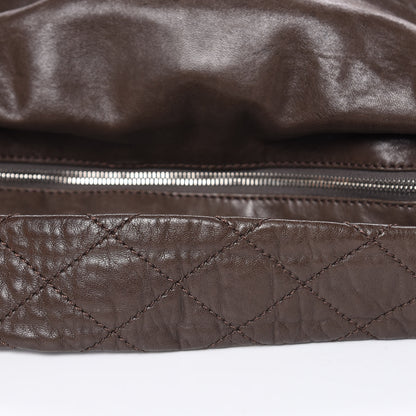 Chanel Lambskin Quilted 8 Knots Hobo Brown 11 of 13