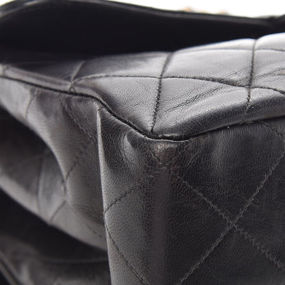 Chanel Lambskin Quilted Medium Double Sided Flap Black 7 of 18